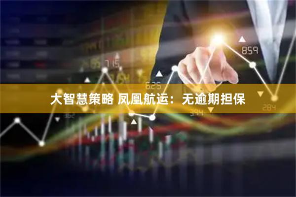 大智慧策略 凤凰航运：无逾期担保