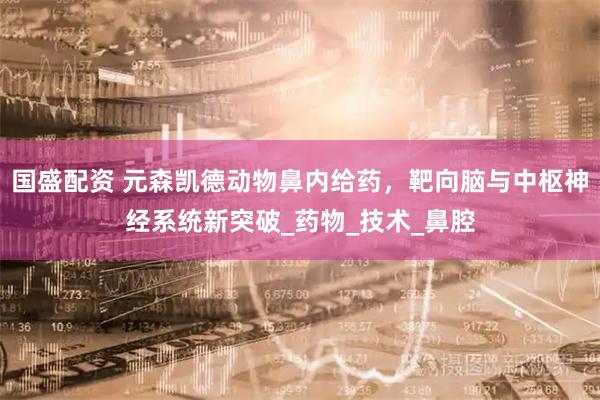 国盛配资 元森凯德动物鼻内给药，靶向脑与中枢神经系统新突破_药物_技术_鼻腔