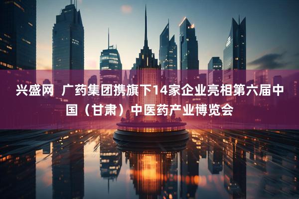 兴盛网  广药集团携旗下14家企业亮相第六届中国（甘肃）中医药产业博览会